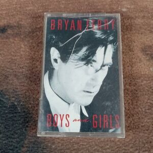 Bryan Ferry Boys and Girls Cassette Tape 1985 EG Records